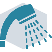 Santa Cruz County Showers