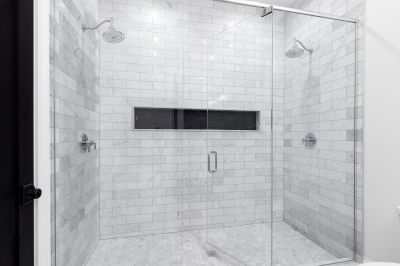 Dual Shower Heads for Spacious Feel
