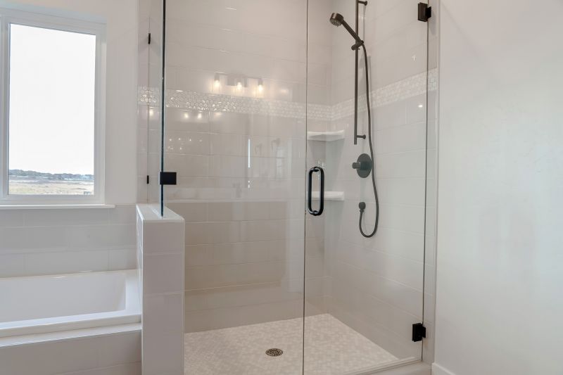 Glass Shower Enclosure with Frame